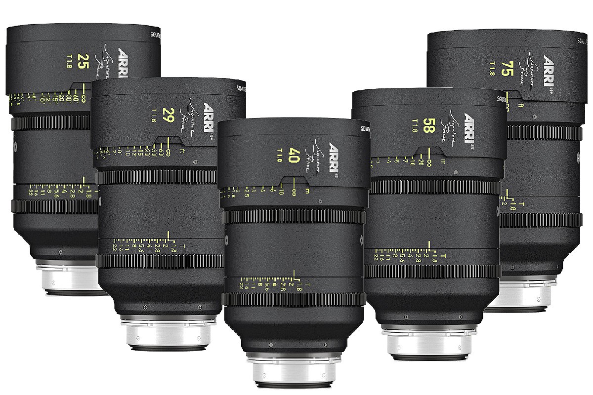 ARRI SIGNATURE PRIME 5LENS SET