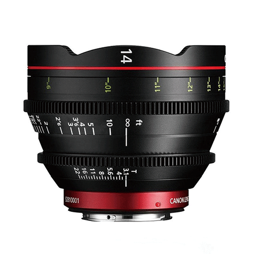 CANON CN-E LENS 14mm T3.1